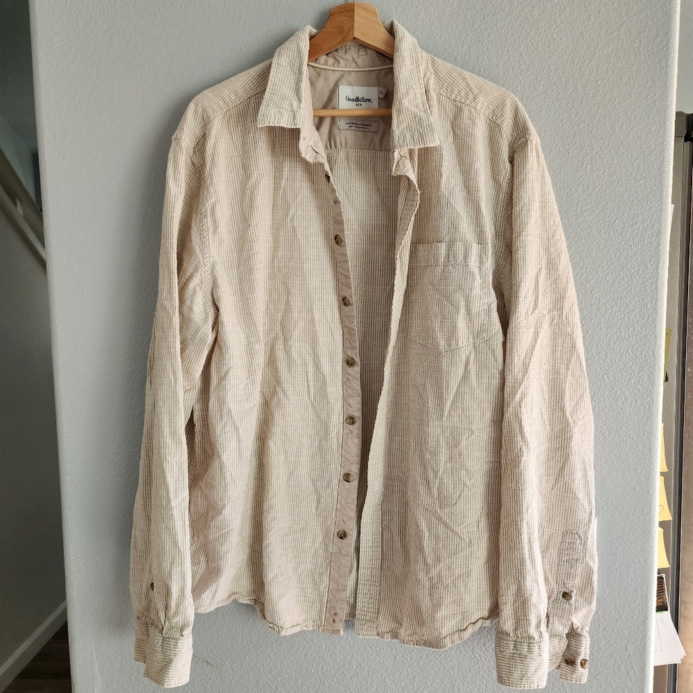 Goodfellow & Co Light Tan Shirt